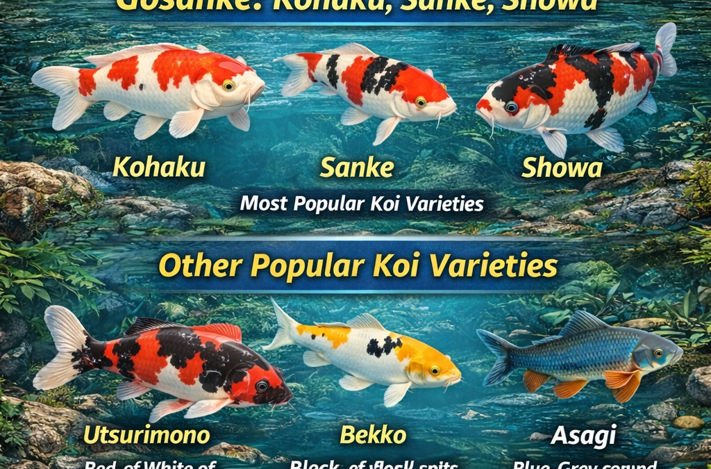 types of koi fish