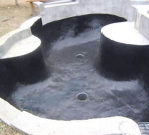 koi pond waterproofing
